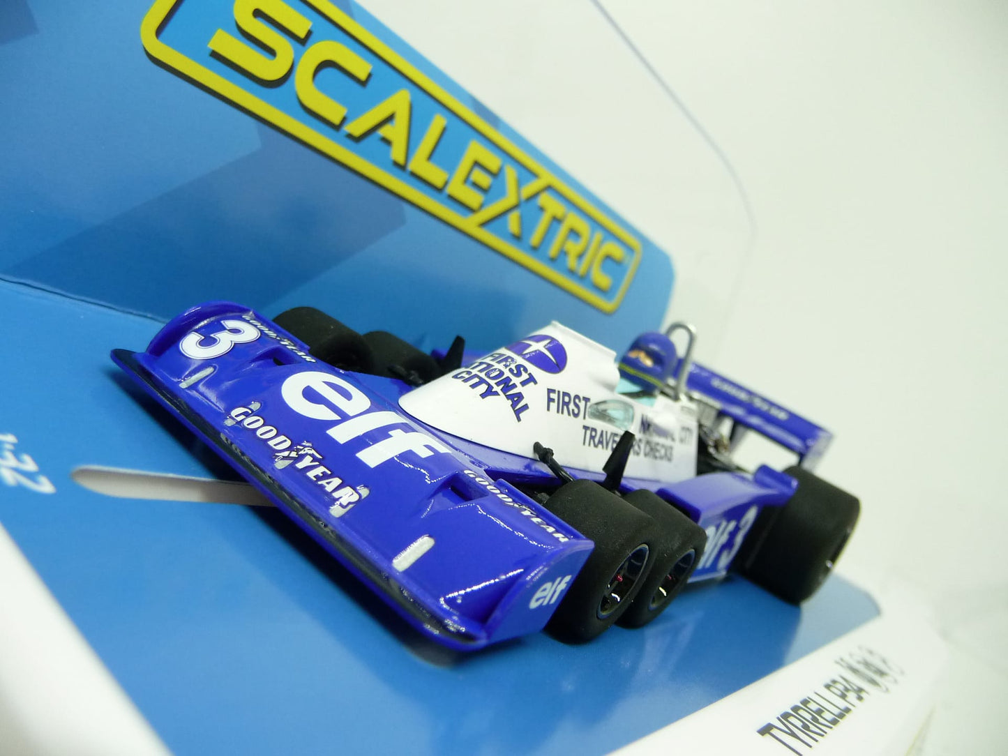 Scalextric -  C4245 Tyrrell P34 1977 Belgian Grand Prix slot car also suits Carrera