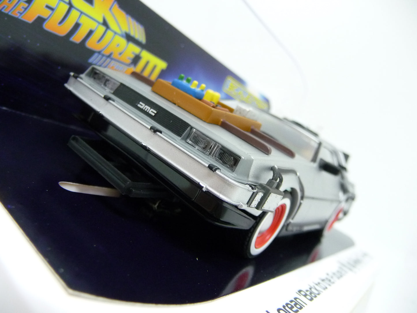 Scalextric -  C4307 DeLorean Back to the Future 3 slot car also suits Carrera