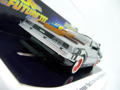 Scalextric -  C4307 DeLorean Back to the Future 3 slot car also suits Carrera