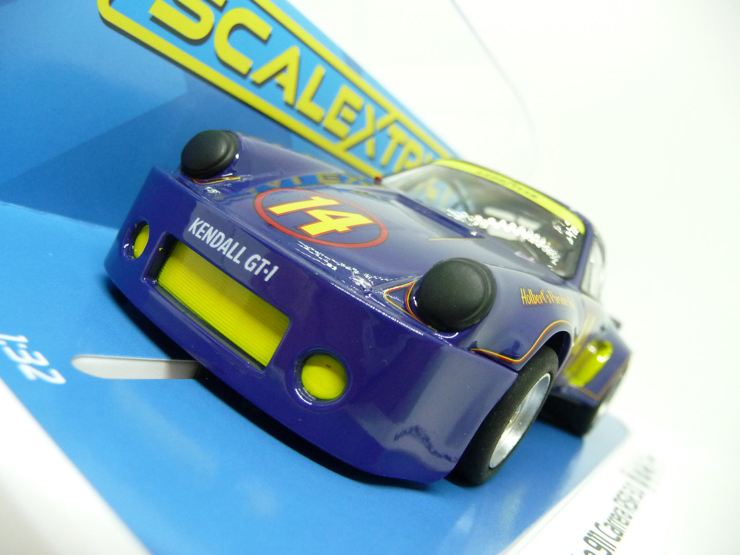 Scalextric -  C4241 Porsche 911 Carrera RSR Trans Am 1974 Al Holbert slot car also suits Carrera