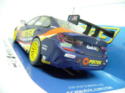 Scalextric -  C4194 1:32 BMW 330i M-Sport 77 Jordan slot car also suits Carrera