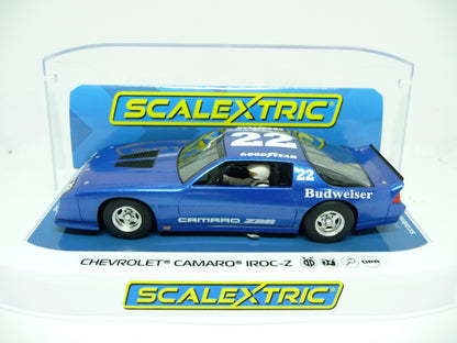 Scalextric -  C4145 1:32 Chevrolet IROC Z Slot Car also suits Carrera