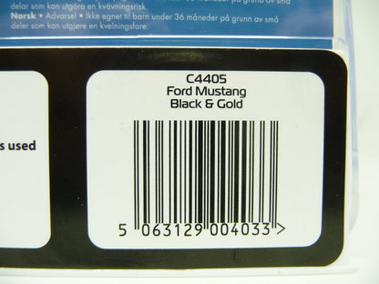 Scalextric - C4405 Ford Mustang Black Gold