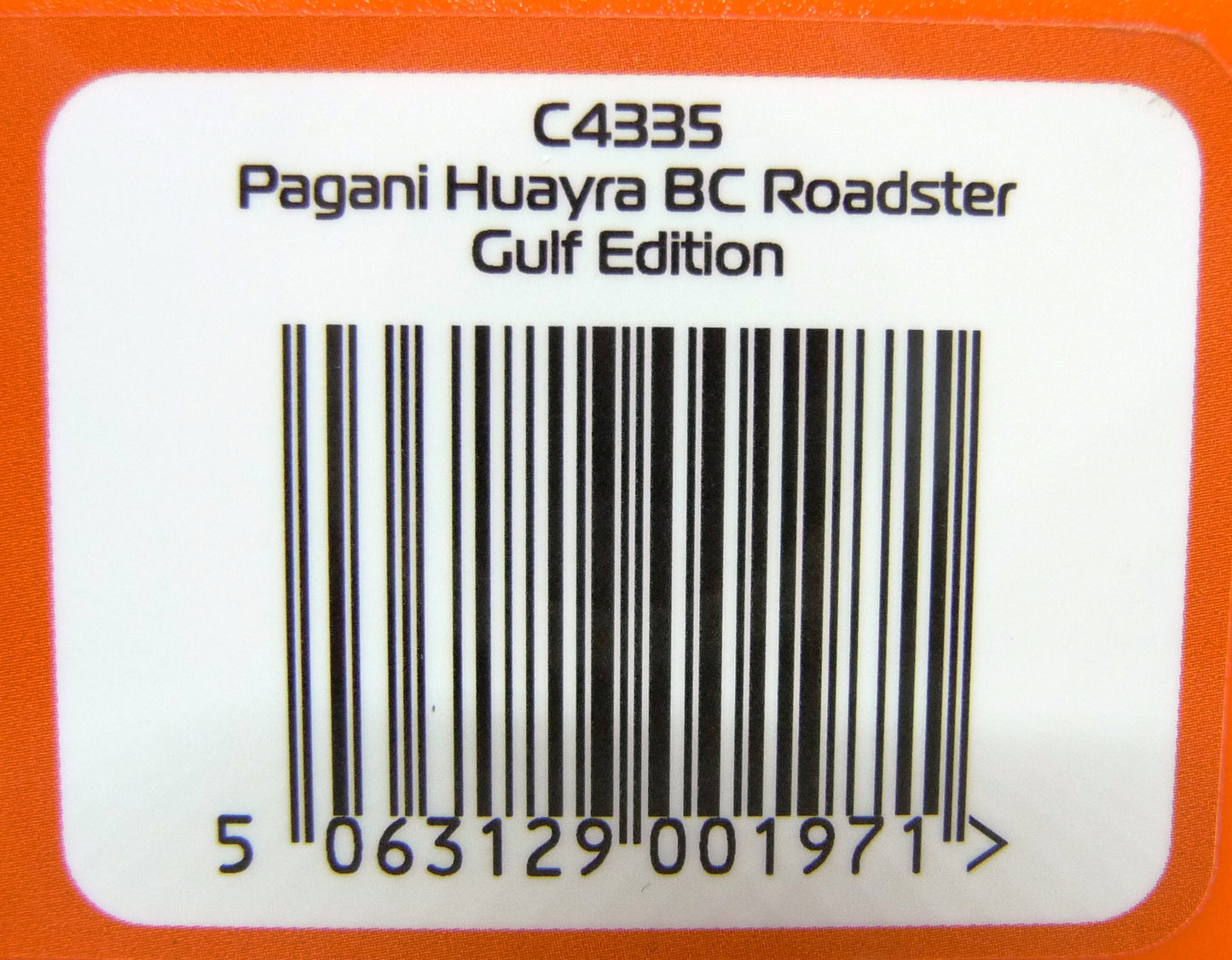 Scalextric C4335 Pagani Huayra Bc Roadster - Gulf Edition