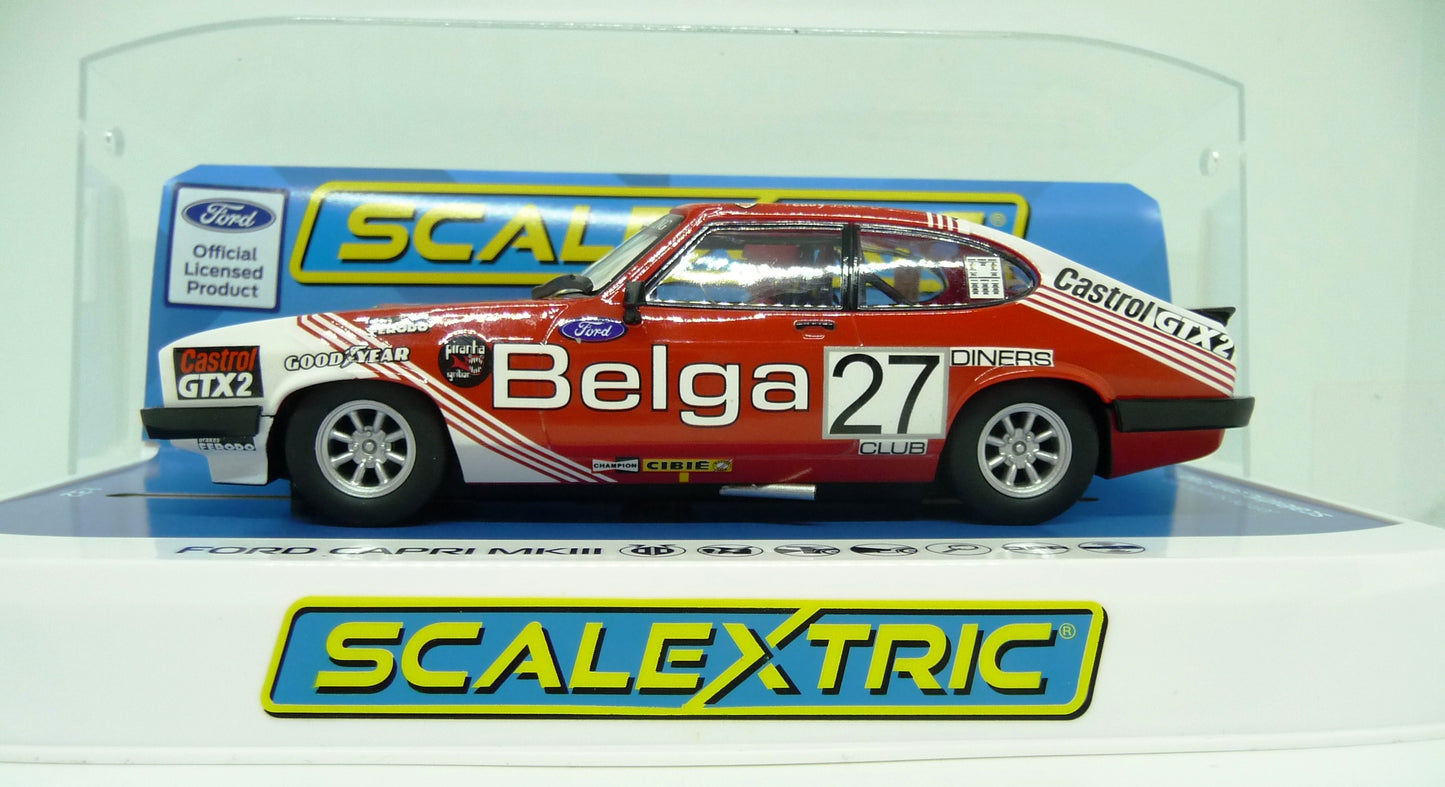 Scalextric -  C4349 Ford Capri Mkiii - Spa 24hrs 1978 Winner