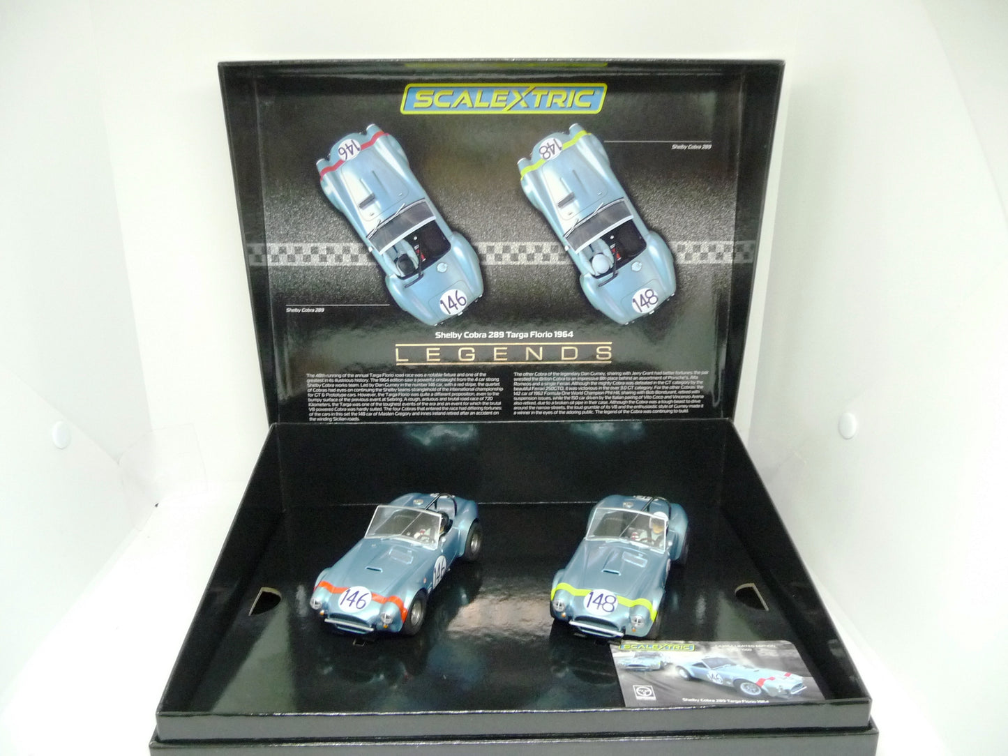 Scalextric -  C4305a Shelby Cobra 289-1964