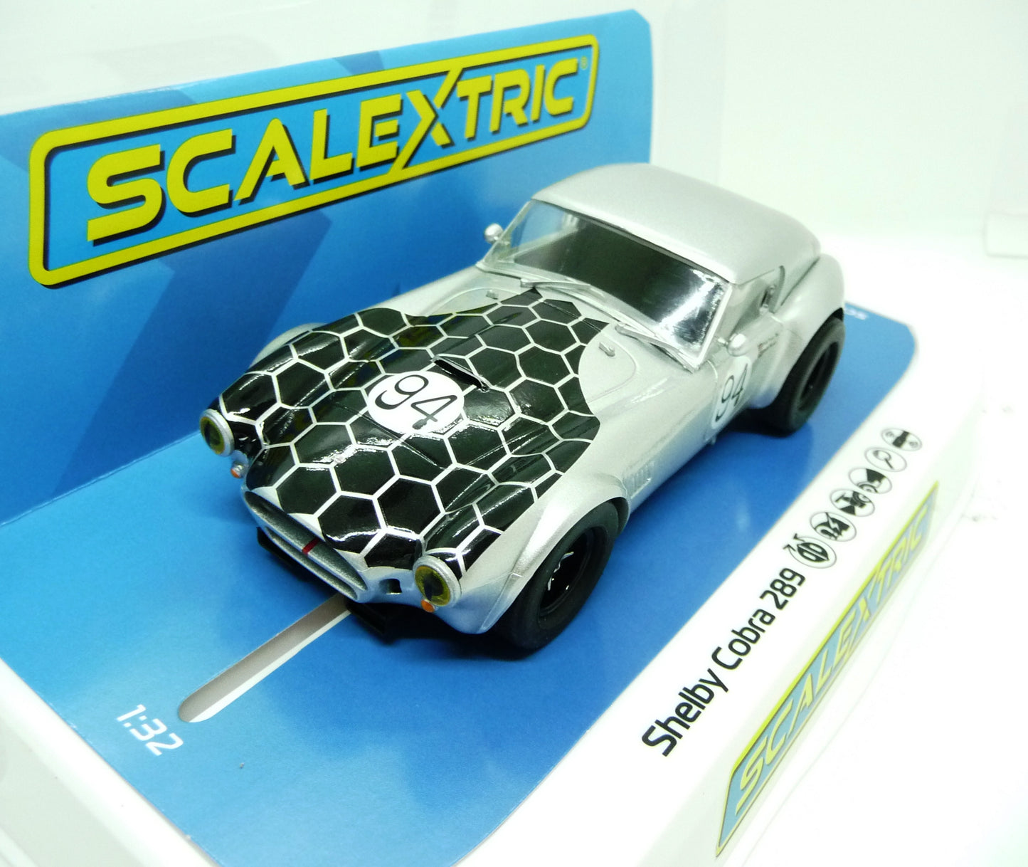 Scalextric -  C4417 Shelby Cobra 289 - Csx2201- Snake Eyes