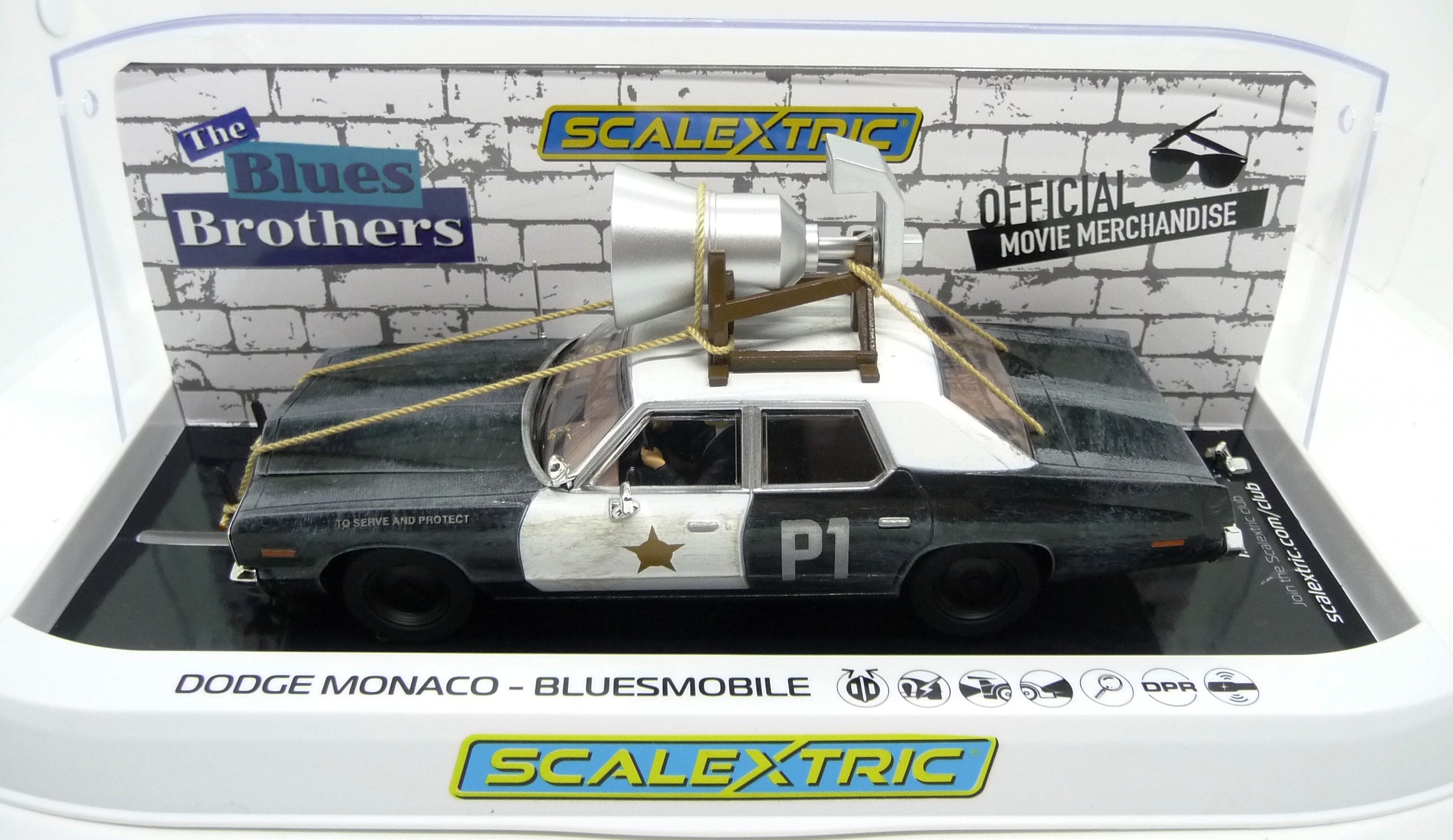 Scalextric - C4322 Blues Brothers Dodge Monaco - Bluesmobile