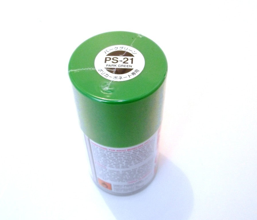 PS-21   TAMIYA POLYCARBONATE SPRAY PAINT PARK GREEN