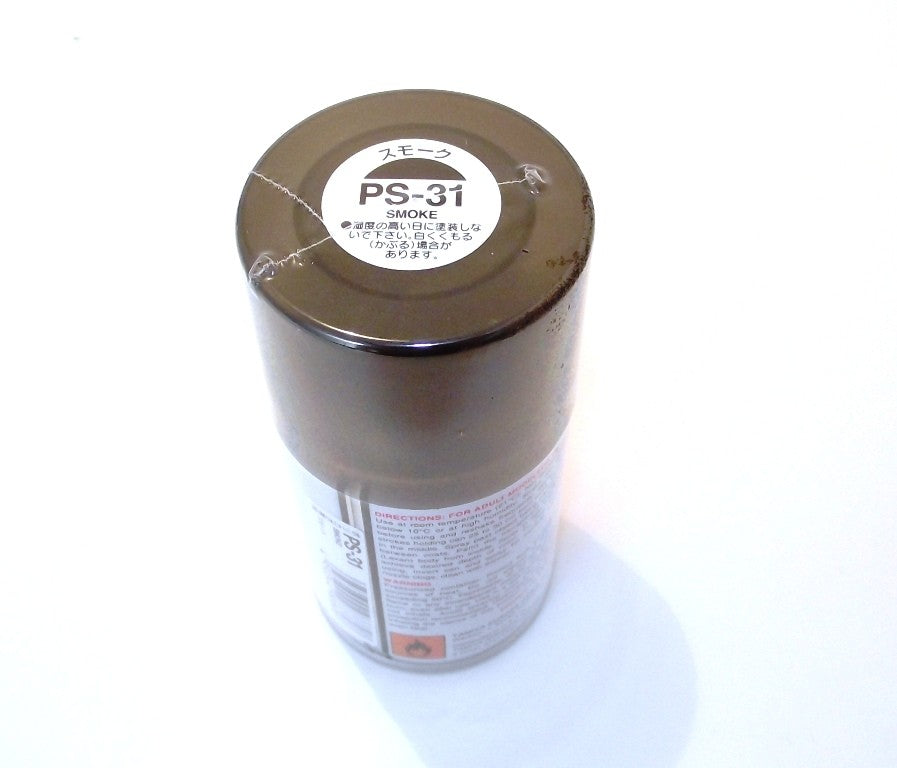 PS-31   TAMIYA POLYCARBONATE SPRAY PAINT SMOKE