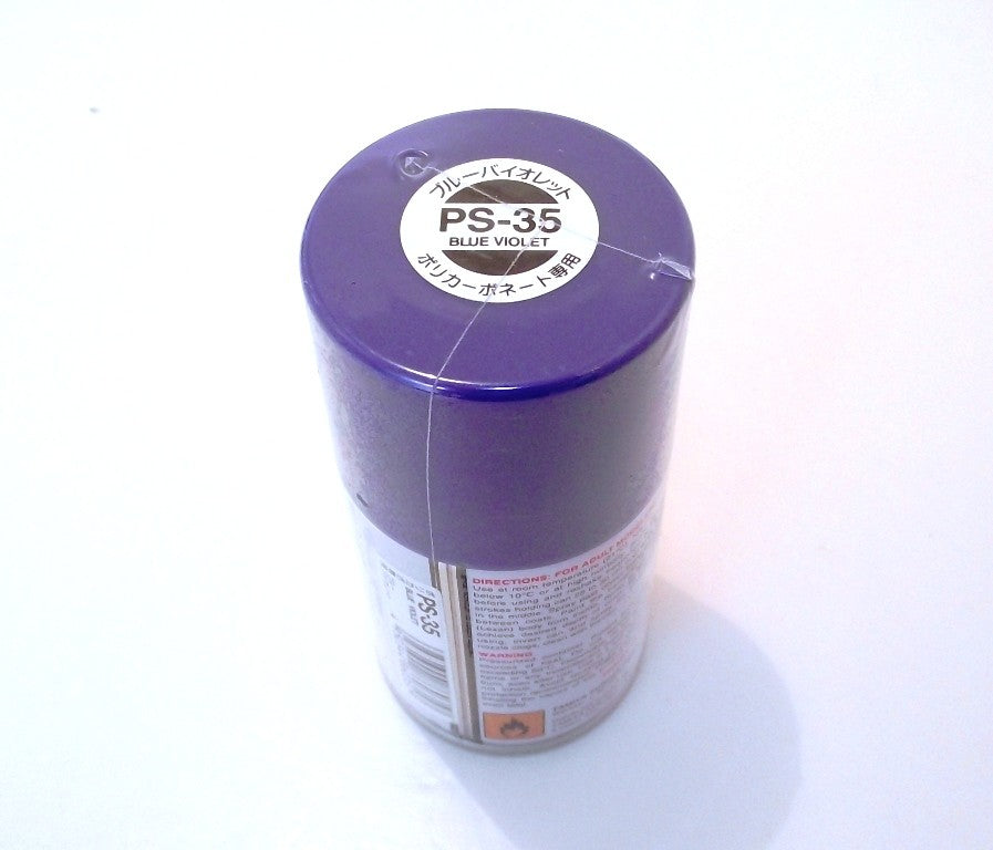 PS-35   TAMIYA POLYCARBONATE SPRAY PAINT BLUE VIOLET