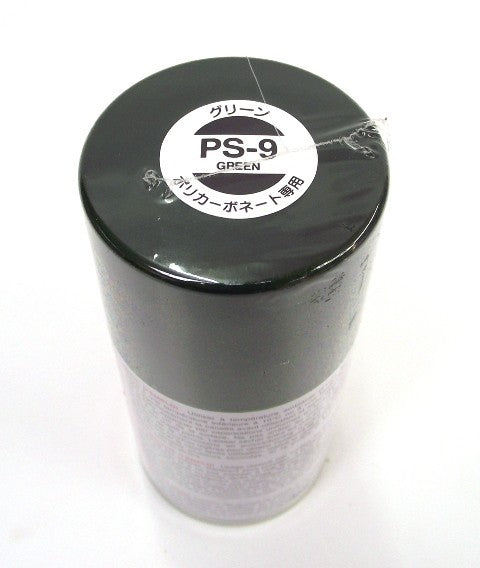 PS-9   TAMIYA POLYCARBONATE SPRAY PAINT GREEN