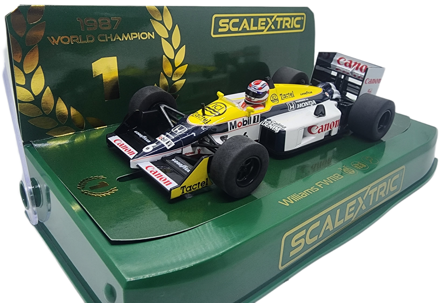 Scalextric -  C4309 Williams FW11 Nelson Piquet 1987 World Champion