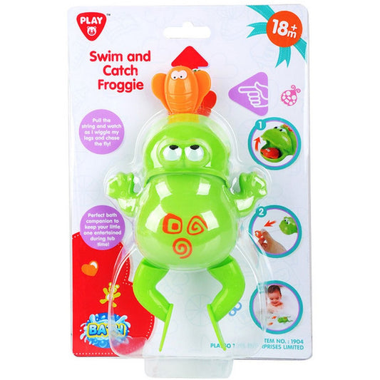 Playgo Toys Ent. Ltd  -  Swim And Catch Froggie Bath Toy