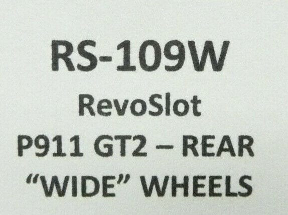 REVOSLOT -  RS-109W RevoSlot P911 GT2 - Rear Aluminum Wide Wheels