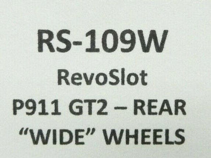 REVOSLOT -  RS-109W RevoSlot P911 GT2 - Rear Aluminum Wide Wheels