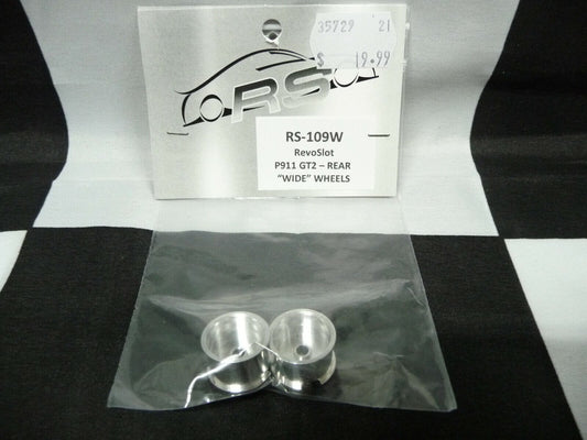 REVOSLOT -  RS-109W RevoSlot P911 GT2 - Rear Aluminum Wide Wheels