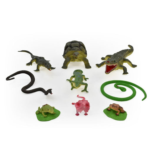 Reptile World -  9 Piece Animal Set