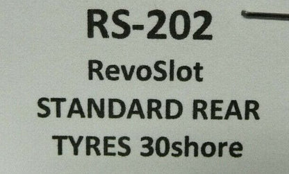 RevoSlot -  RS-202 RevoSlot Standard Rear Tyres 30shore