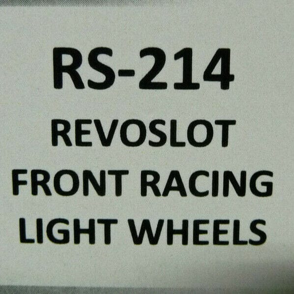 RevoSlot -  RS-214 RevoSlot Front Racing Light Wheels