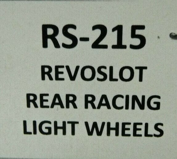 RevoSlot -  RS-215 RevoSlot Rear Racing Light Wheels