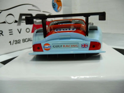 Revoslot -  1:32 RS0070 Marcos Gulf Racing No19 slot car also suits  Scalextric/Carrera