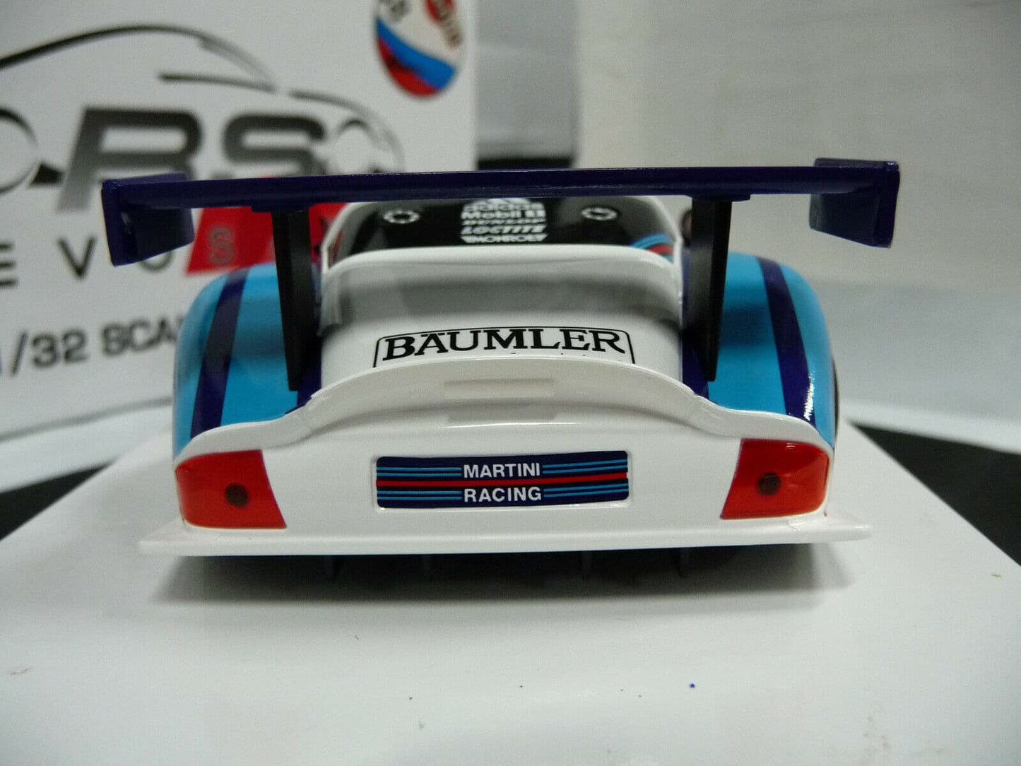 Revoslot -  1:32 RS0071 Marcos Martini Racing White No88 slot car also suits  Scalextric/Carrera