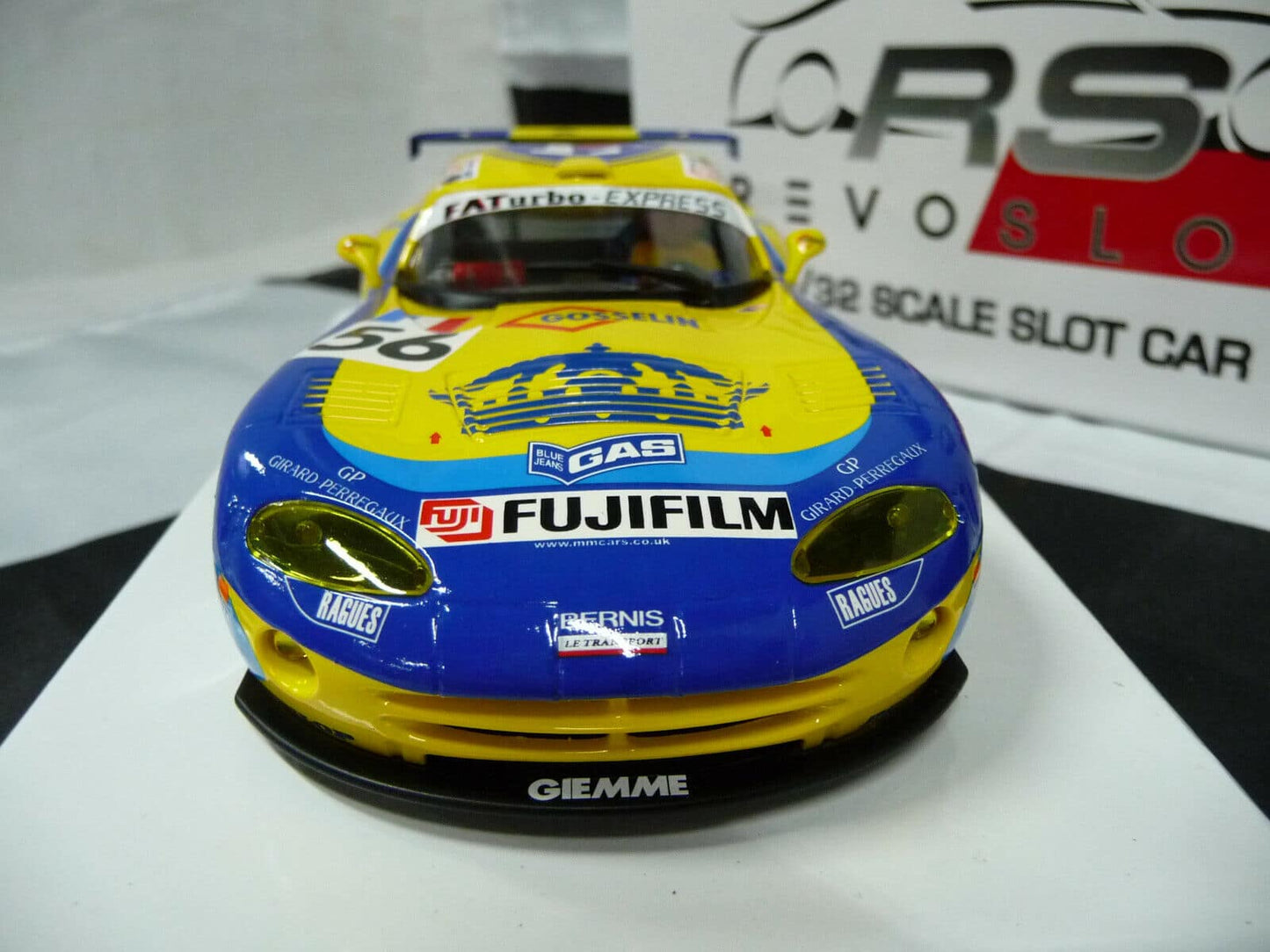Revoslot -  1:32 RS0077 Dodge Viper No56 slot car also suits  Scalextric/Carrera
