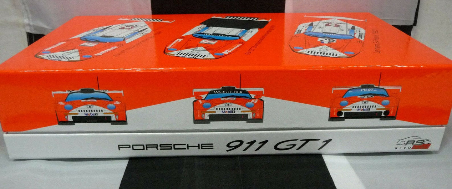 Revoslot -  RS0092 Porsche 911 GT1 3 Car Pack JB Racing suit Scaletric/Carrera
