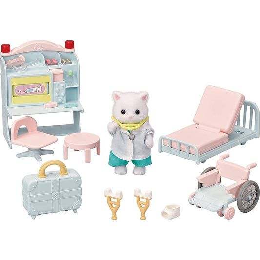 Sylvanian Families - Village Doctor Starter Set Animal Doll Playset