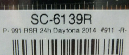 Scaleauto 1:32 SC6139R Porsche 991 RSR 24H Daytona 14 No991 Scalex/Carrera