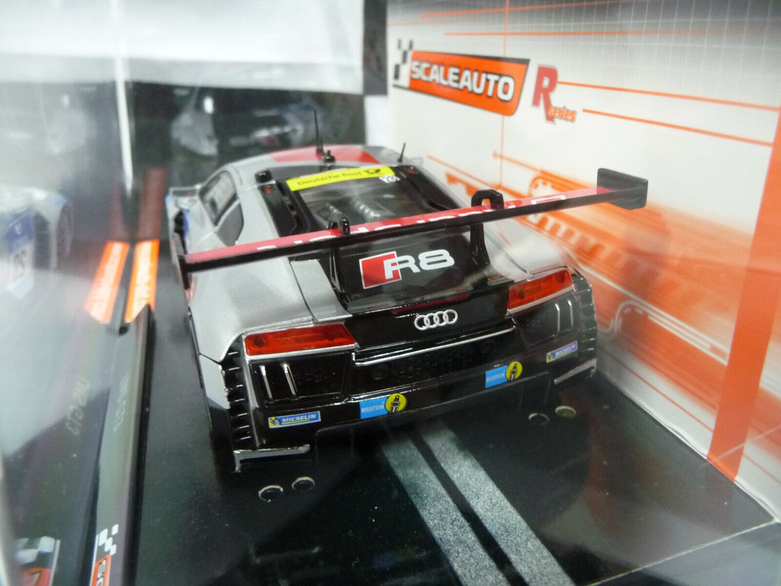Scaleauto 1:32 SC6163R Audi LMS GT3 No28 slot car also suits Scalextric/Carrera