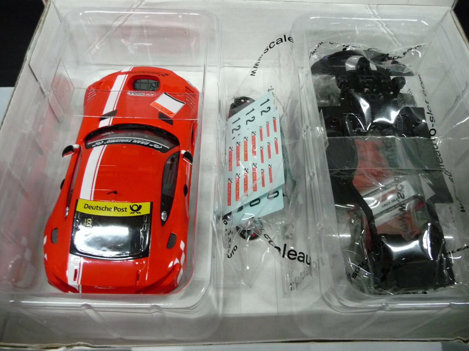 Scaleauto 1:32 SC6218f Mercedes AMG GT3 2018 Cup Edition slot car also suits Scalextric/Carrera
