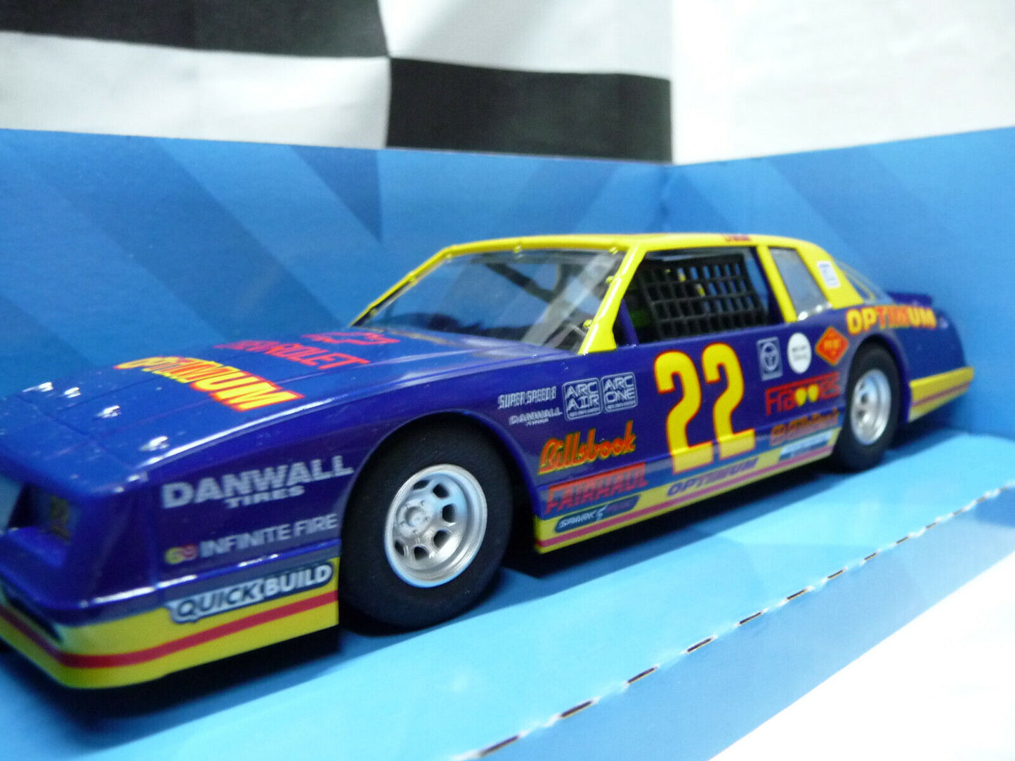Scalextric -  C4038 1:32 Chevrolet Monte Carlo Creekside No22 slot car also suits Carrera