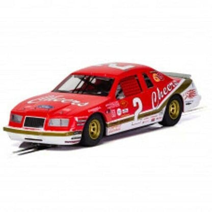 Scalextric -  C4067 Ford Thunderbird Red/White/Gold Cheers No2 slot car also suits Carrera