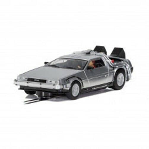 Scalextric -  C4117 Delorean - 'Back to the Future slot car also suits Carrera
