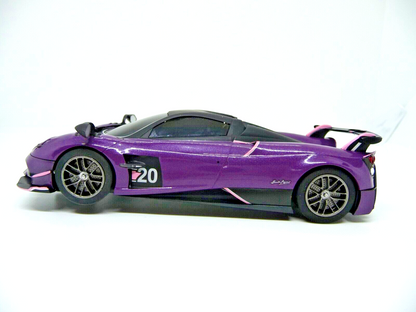 Scalextric -  C4248 1:32 PAGANI HUAYRA ROADSTER DRAGO VIOLA Slot Car Suit Carrera