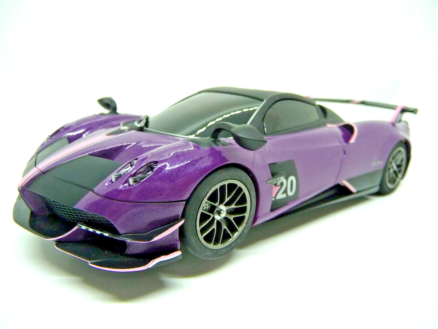 Scalextric -  C4248 1:32 PAGANI HUAYRA ROADSTER DRAGO VIOLA Slot Car Suit Carrera