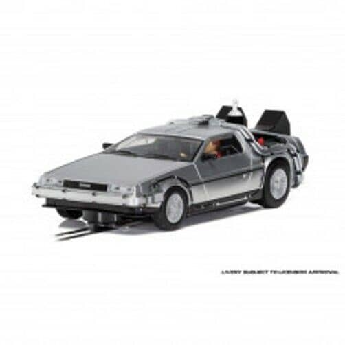Scalextric -  C4249 1:32 DeLorean Back to the Future 2 slot car also suits Carrera
