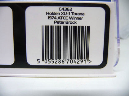 Scalextric -  C4362 Holden Torana XU 1 1974 ATCC Winner Peter Brock LAST LOT