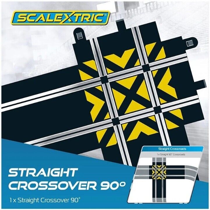 Scalextric -  C8210 Straight Crossover 90 Degree