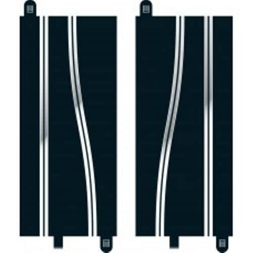 Scalextric -  C8246 Side Swipe Straights - 2 x 350mm