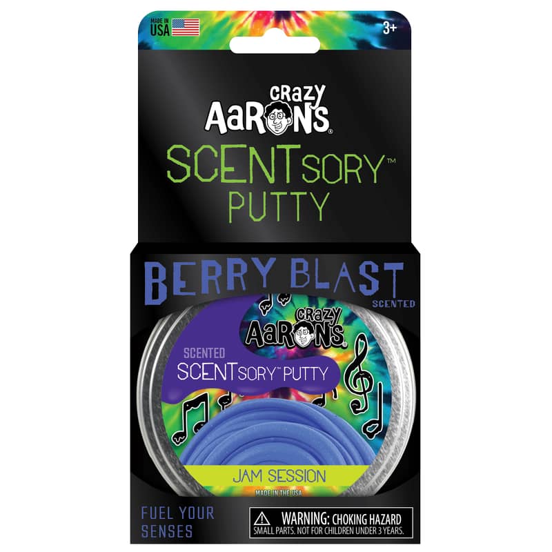 Crazy Aaron's -  Scentsory Putty Jam Session Berry Blast 2.5inch