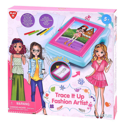 Playgo Toys Ent. Ltd  -  Trace It Up Fashion Art