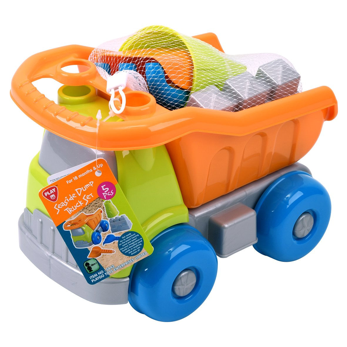 Playgo Toys Ent. Ltd  -  Seaside Dump Truck Set