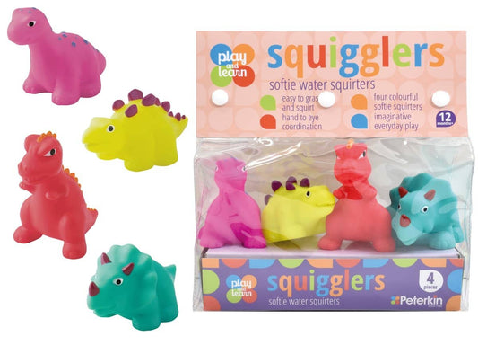 Play And Learn -  Dinosaur Water Squirters