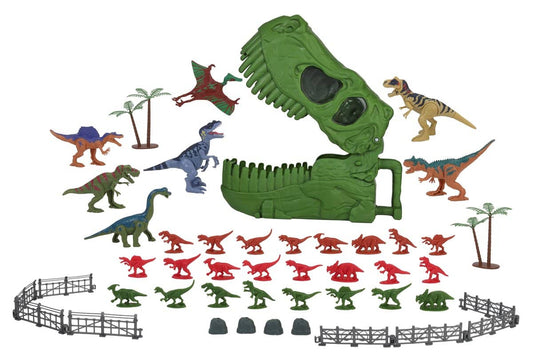 Dino Valley -  Skull Bucket 45pcs