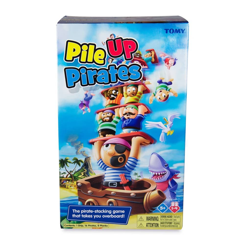 TOMY -  - Pile Up Pirates Game - Tomy