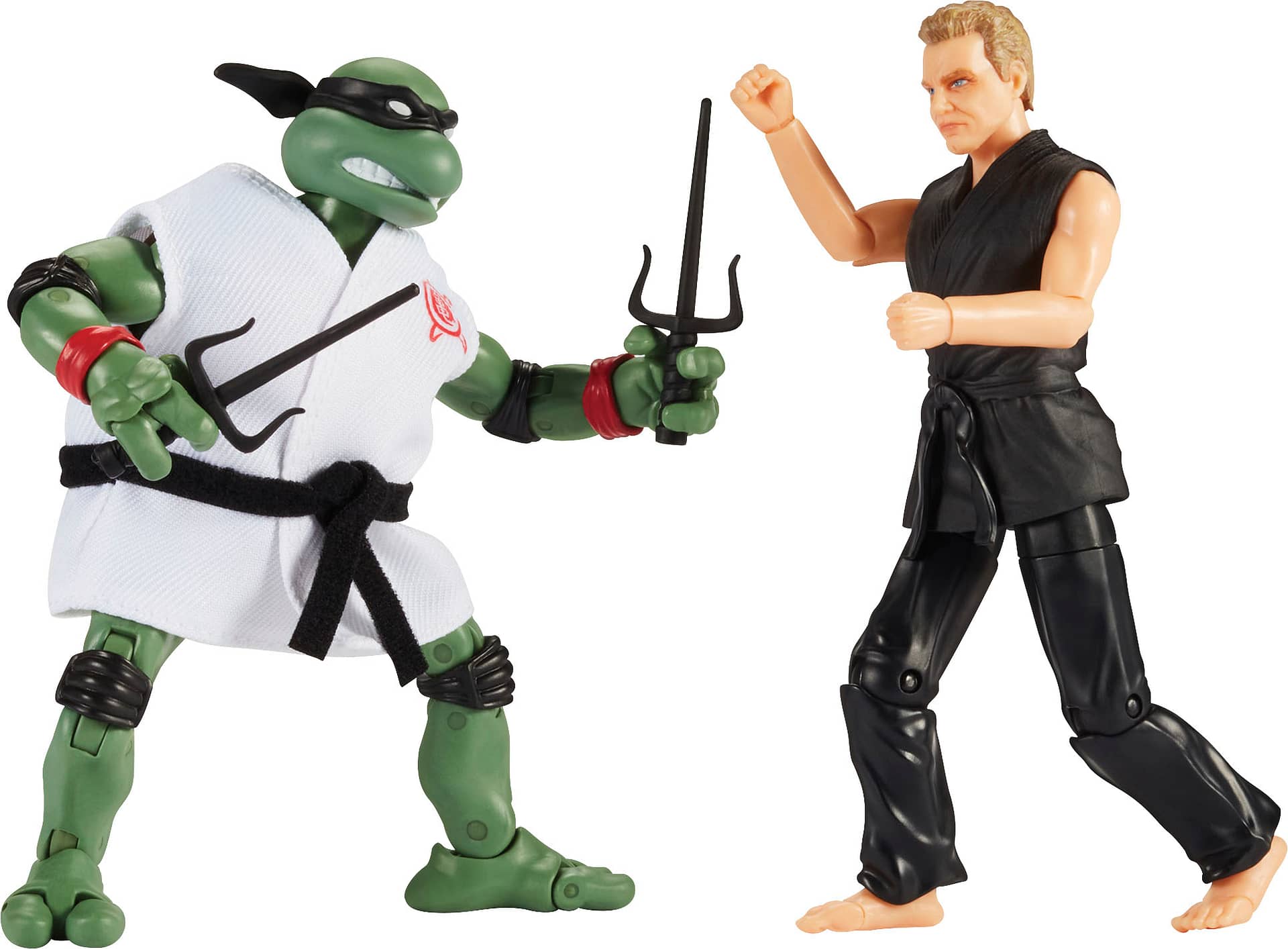 Teenage Mutant Ninja Turtles - Vs Cobra Kai 2 Pack  - Raphael Vs John Kreese