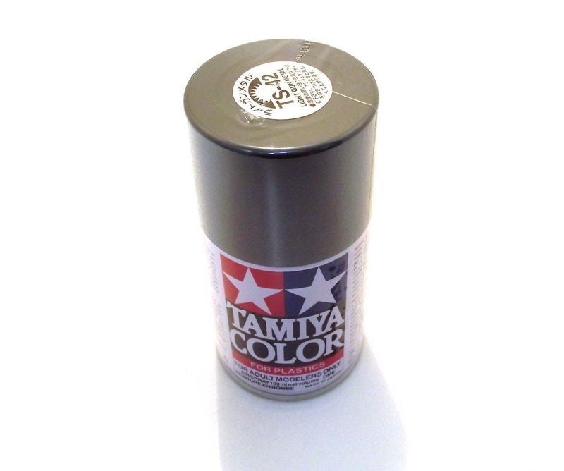 TS-42   TAMIYA ACRYLIC SPRAY PAINT  LIGHT GUN METAL
